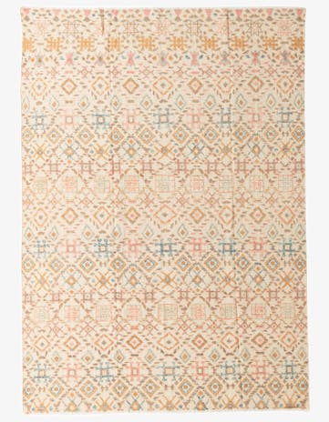8' 10 x 12' 6 Hand Knotted Darya Wool Rug