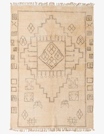 5' 5 x 8' Hand Knotted Darya Wool Rug
