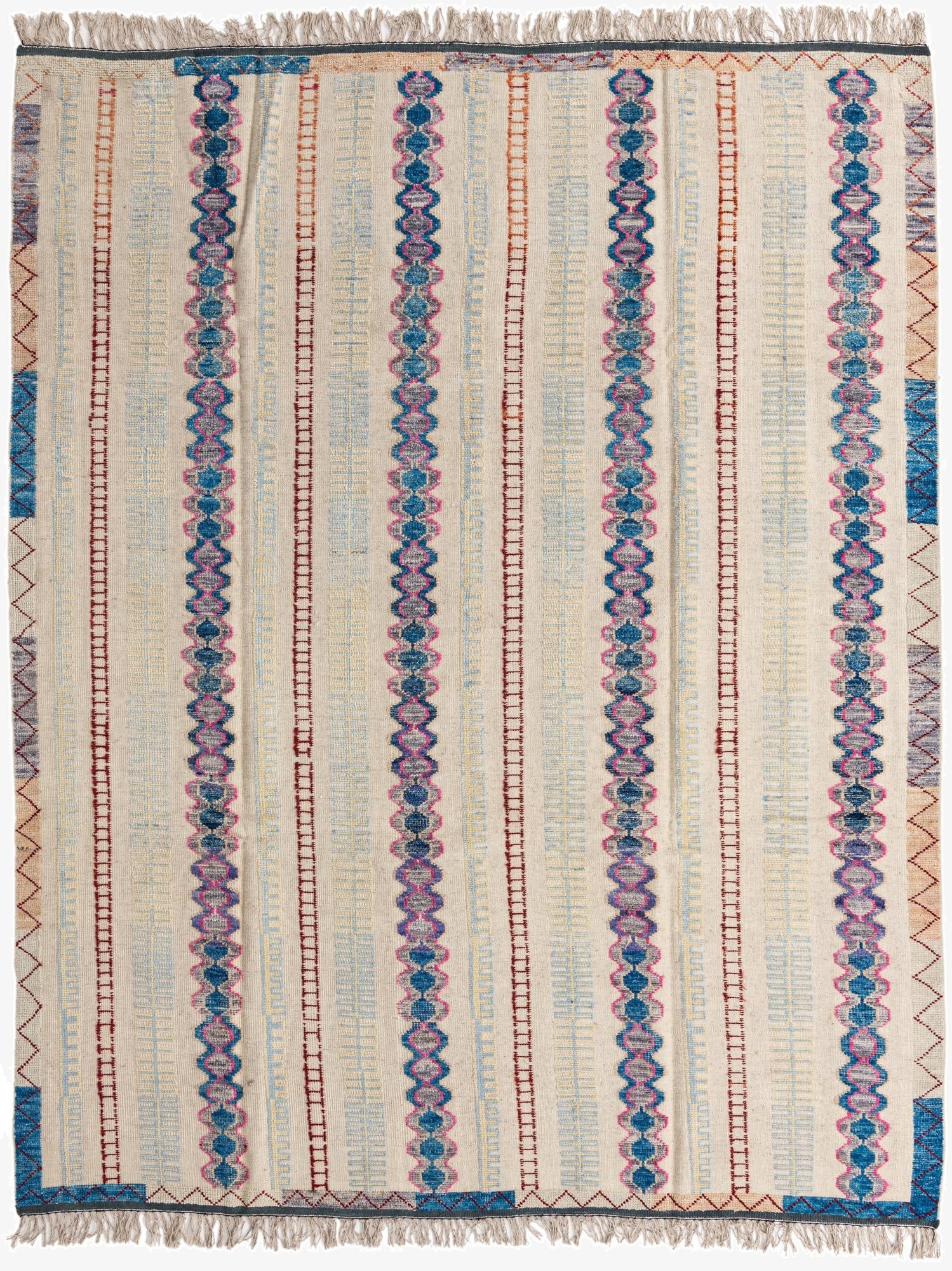 8' 2 x 10' 3  Hand Knotted Darya Wool Rug