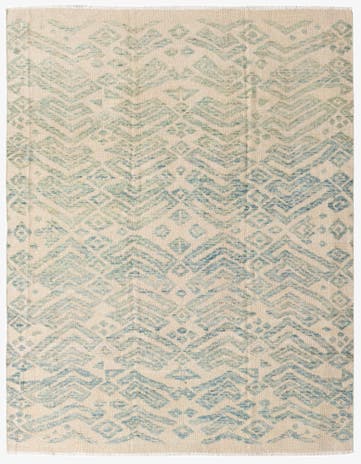 8' x 10' 5 Hand Knotted Darya Wool Rug