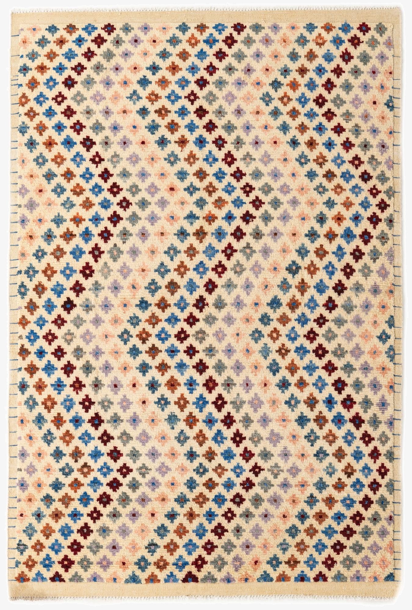 5' 6 x 8' 3  Hand Knotted Darya Wool Rug