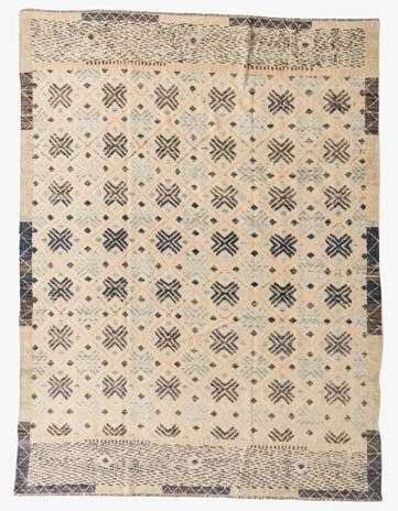7' 8 x 10' 2 Hand Knotted Darya Wool Rug