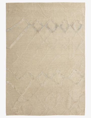 5' 8 x 8' Hand Knotted Darya Wool Rug