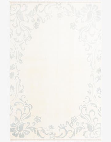 6' 7 x 9' 11 Hand Knotted Darya Wool Rug