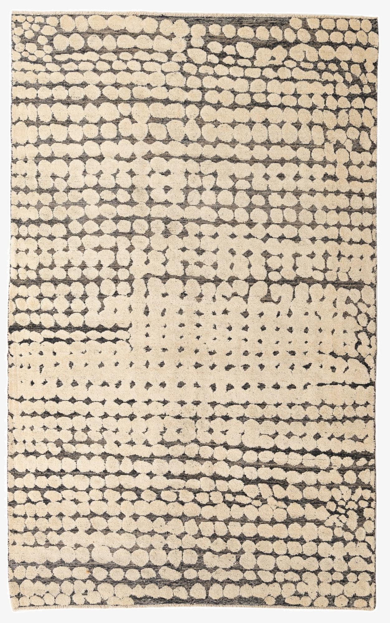 6' 5 x 10' 3 Hand Knotted Darya Wool Rug