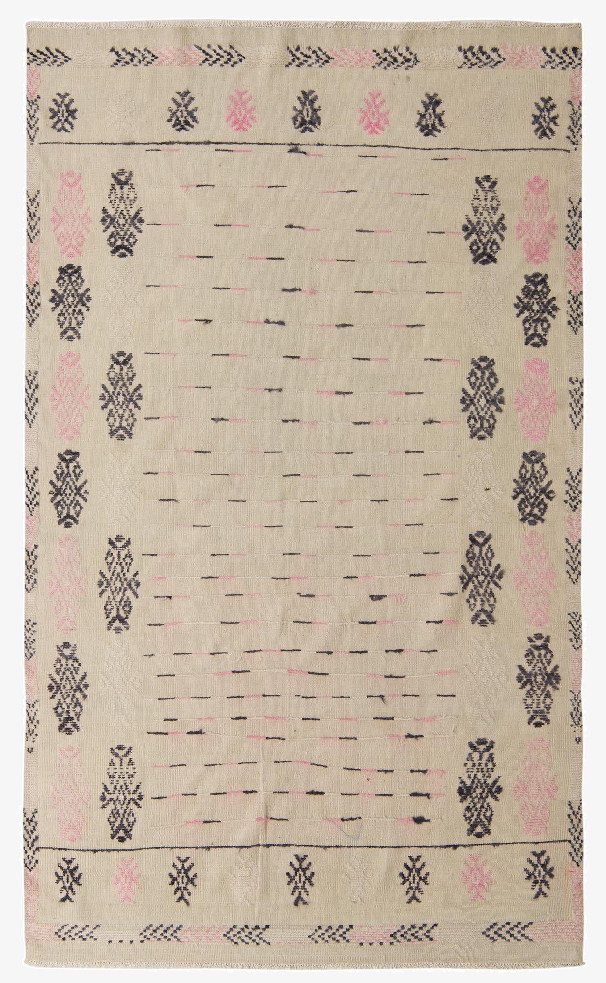 6' 4 x 10' 5  Hand Knotted Darya Wool Rug