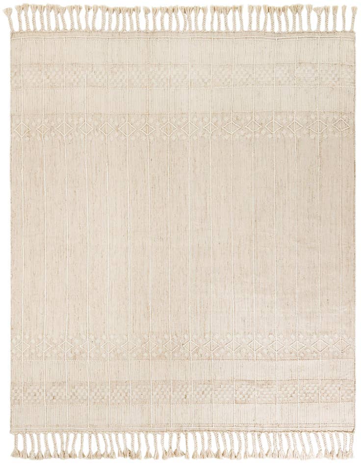 Detail image of 7' 10 x 10' Easy-Clean Eco Bohemian Indoor / Outdoor Rug