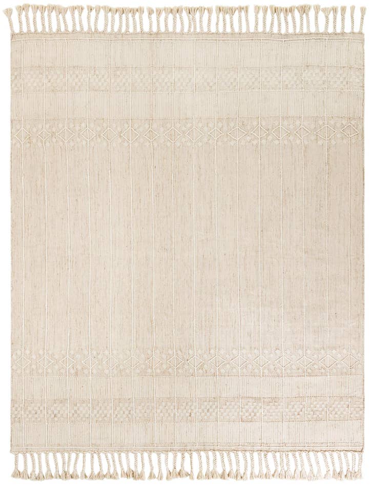 Detail image of 7' 10 x 10' Easy-Clean Eco Bohemian Indoor / Outdoor Rug
