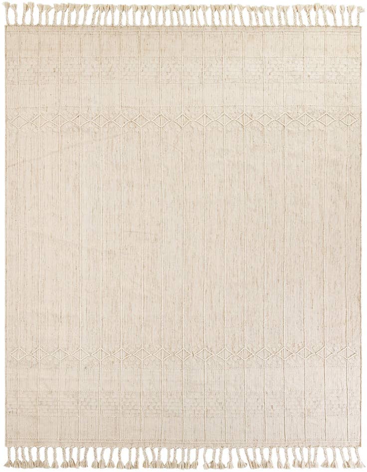 Detail image of 9' x 12' Easy-Clean Eco Bohemian Indoor / Outdoor Rug