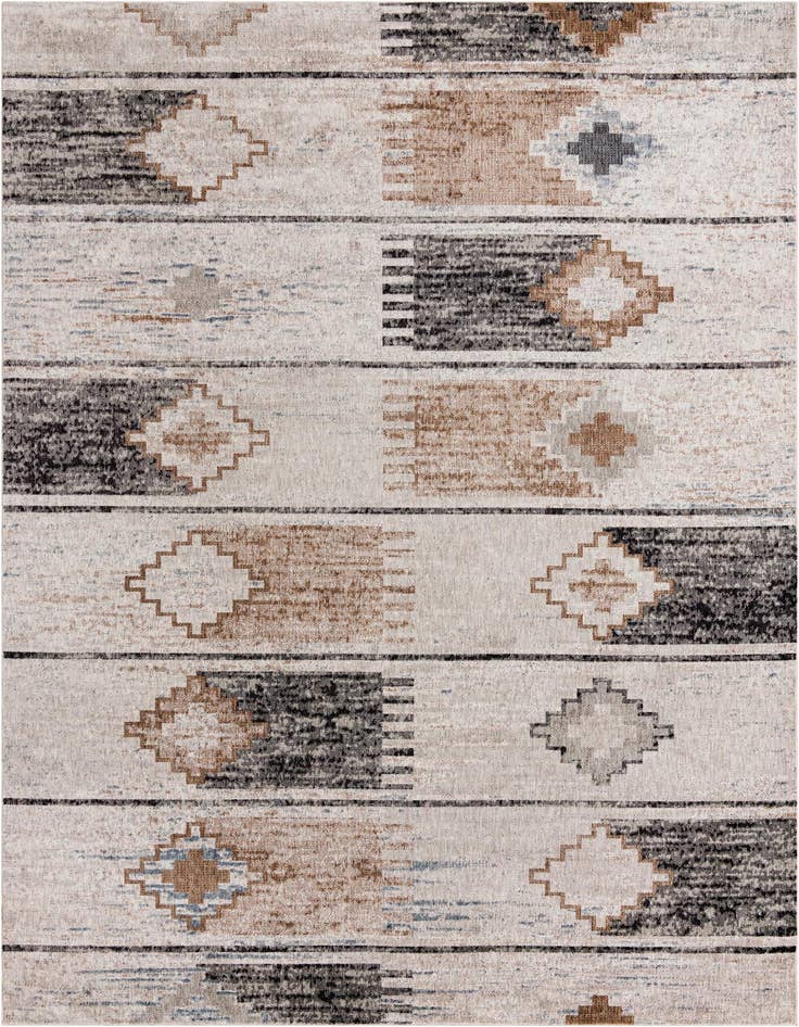 Detail image of 10' x 13' Eco Southwestern Rug