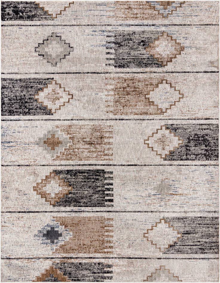 Detail image of 7' 10 x 10' Eco Southwestern Rug