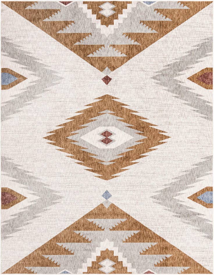 Detail image of 7' 10 x 10' Eco Southwestern Rug