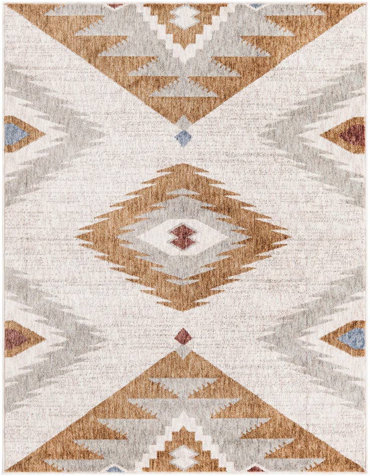 Detail image of 4' x 6' Eco Southwestern Rug
