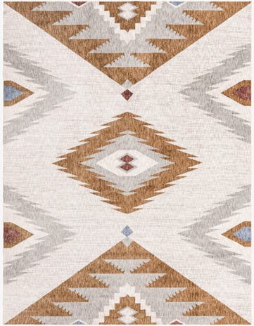 Ivory Eco Southwestern Rug