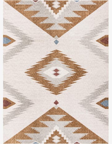 Ivory Eco Southwestern Rug