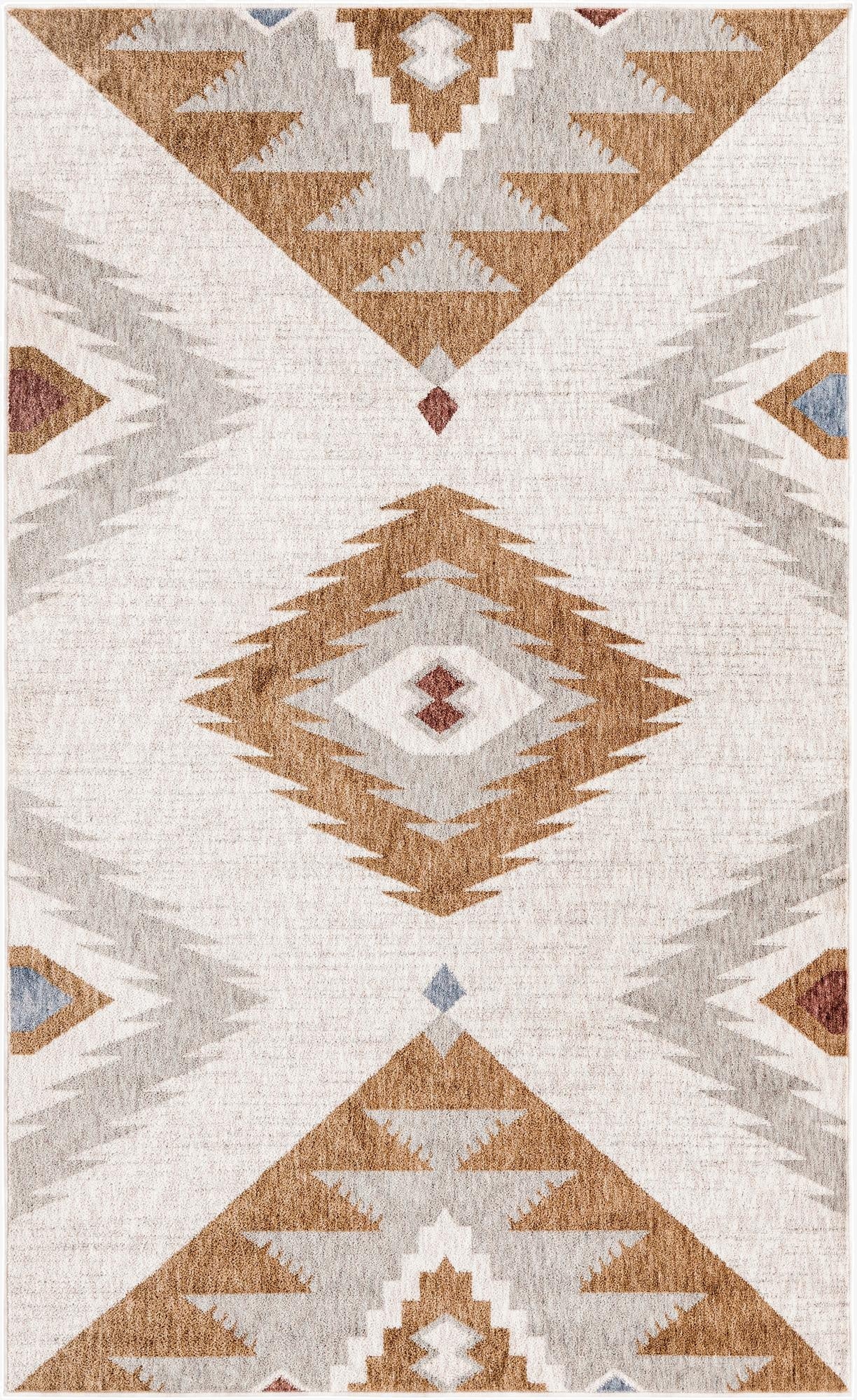 5' 3 x 8' Eco Southwestern Rug