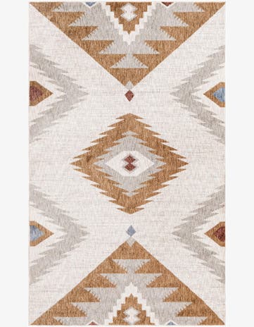 Ivory Eco Southwestern Rug