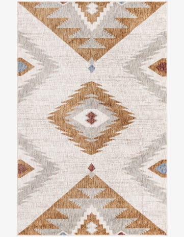 Ivory Eco Southwestern Rug