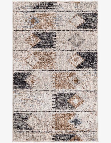 Ivory Eco Southwestern Rug