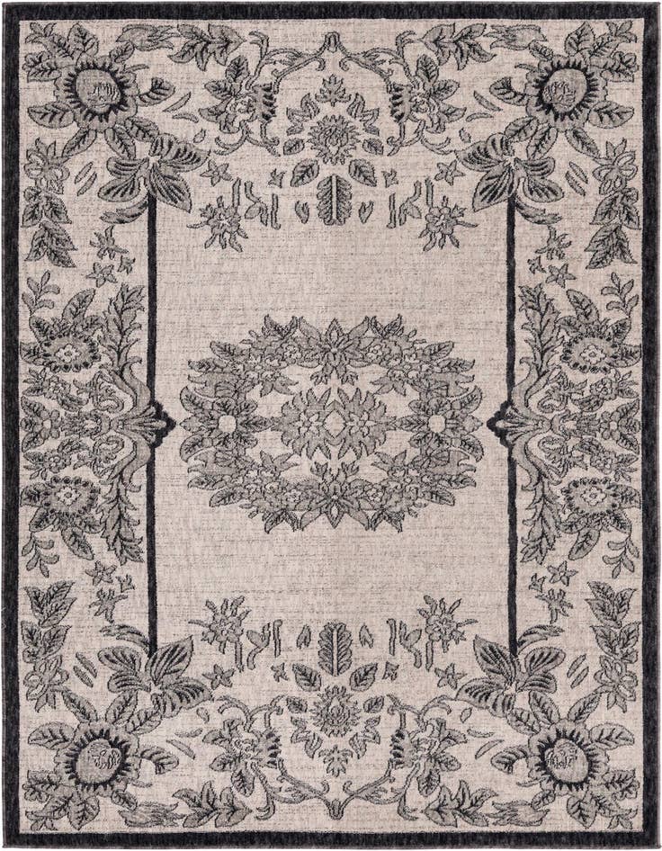 Detail image of 5' 3 x 8' Eco Traditional Rug
