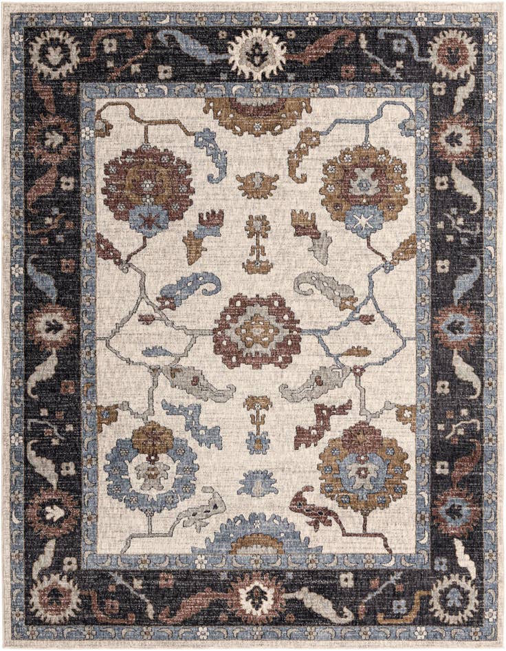 Detail image of 7' 10 x 10' Eco Traditional Rug