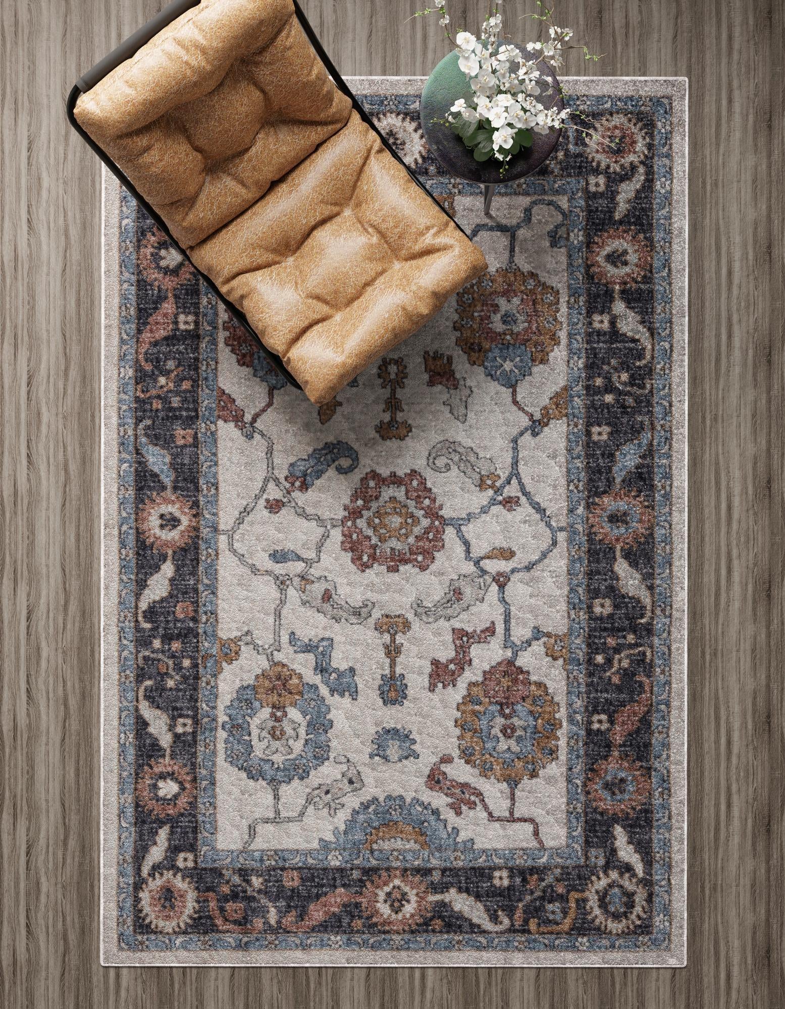 5' 3 x 8' Eco Traditional Rug