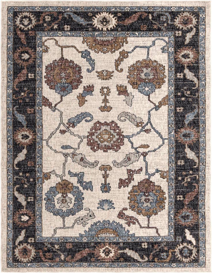 Detail image of 5' 3 x 8' Eco Traditional Rug