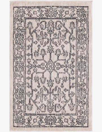 Ivory Eco Traditional Rug