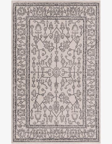 Ivory Eco Traditional Rug