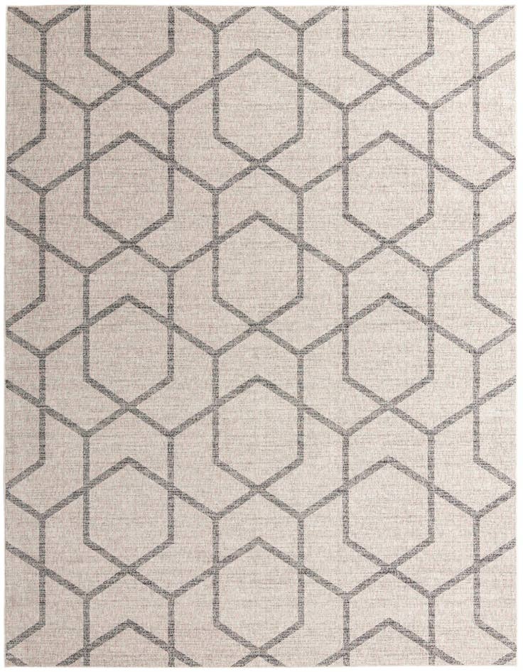Detail image of 10' x 13' Eco Trellis Rug