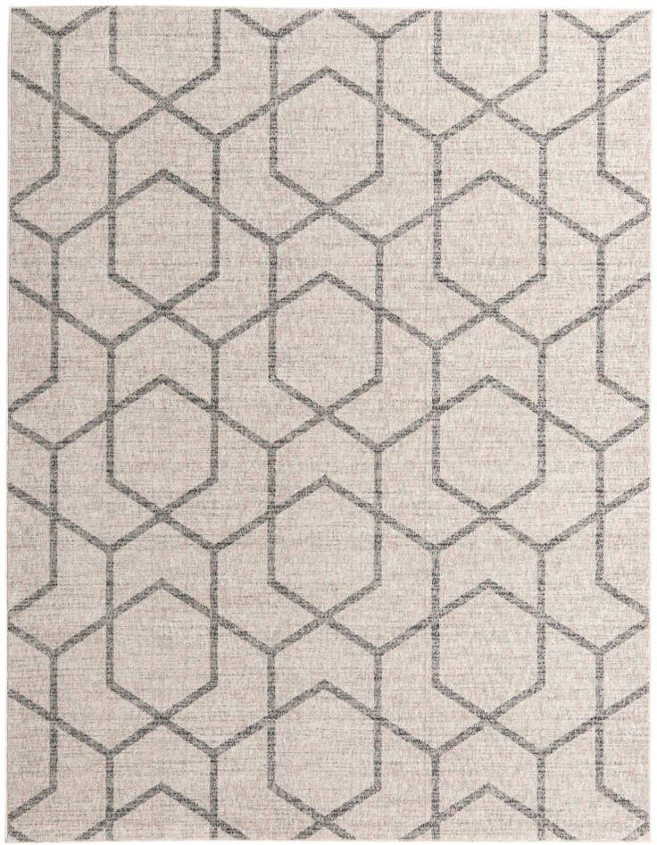Detail image of 7' 10 x 10' Eco Trellis Rug