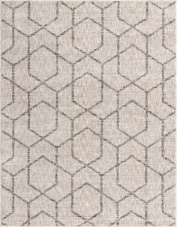 Detail image of 4' x 6' Eco Trellis Rug