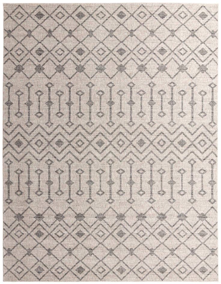 Detail image of 10' x 13' Eco Trellis Rug