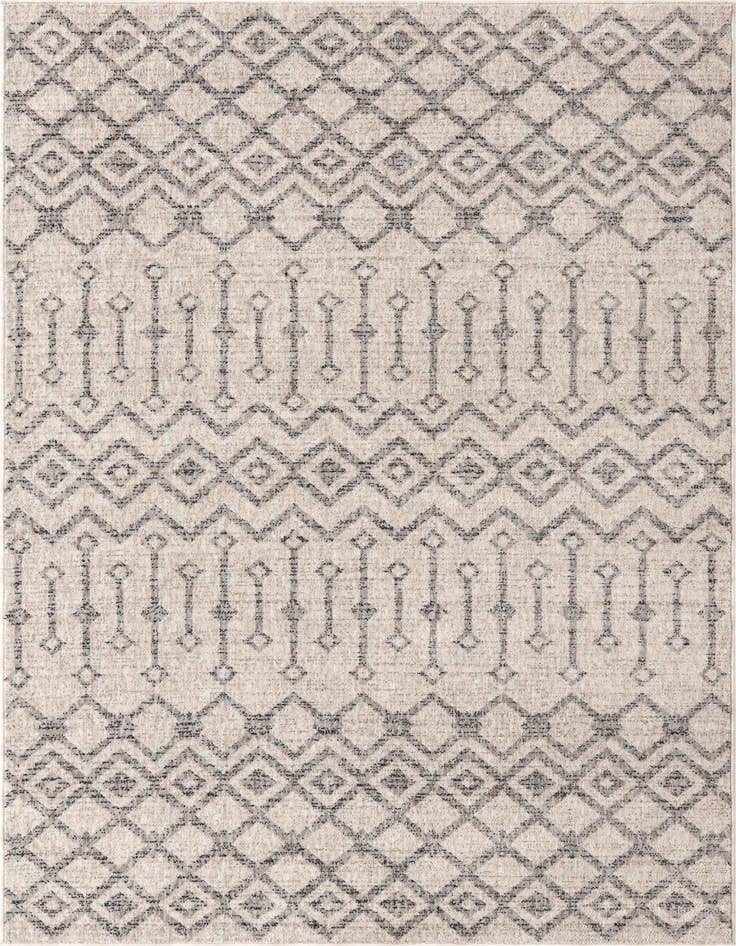 Detail image of 5' 3 x 8' Eco Trellis Rug