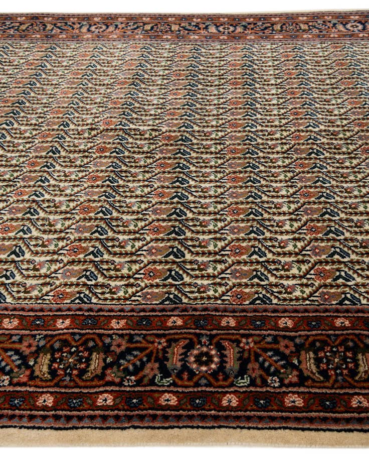 Detail image of 4' 8 x 6' 5 Hand Knotted Farahan Oriental Wool Rug