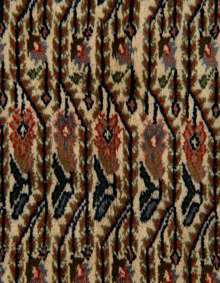 Detail image of 4' 8 x 6' 5 Hand Knotted Farahan Oriental Wool Rug