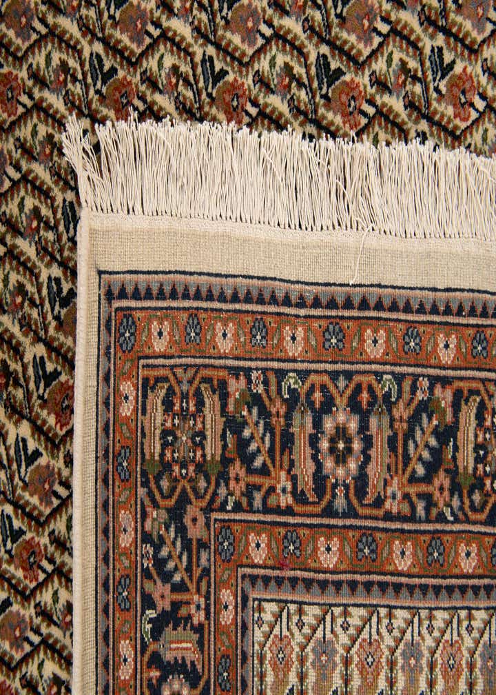 4' 8 x 6' 5 Hand Knotted Farahan Oriental Wool Rug