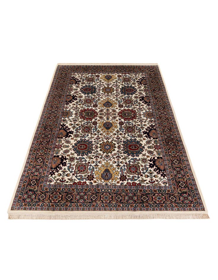 Detail image of 6' 5 x 10' Hand Knotted Farahan Wool Rug