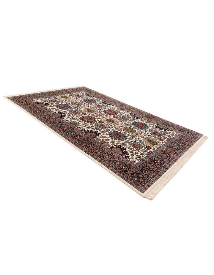 6' 5 x 10' Hand Knotted Farahan Wool Rug