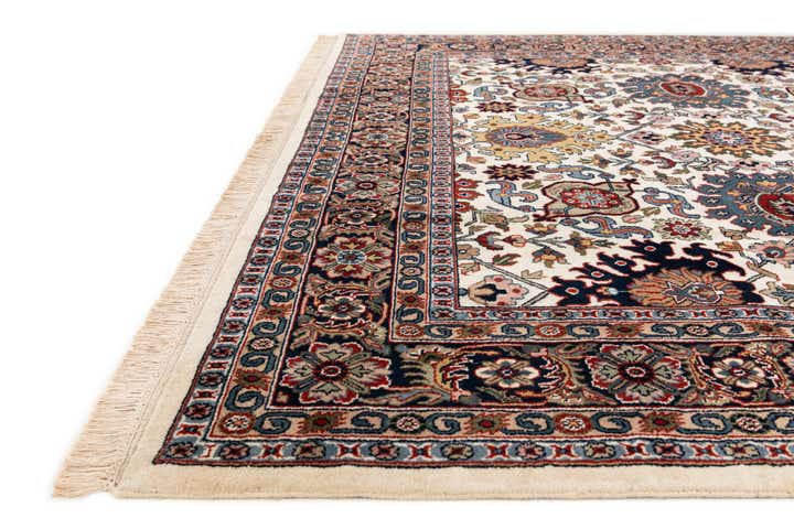 6' 5 x 10' Hand Knotted Farahan Wool Rug