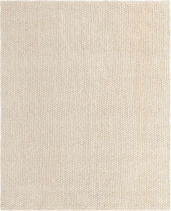 8' x 10' Felt Ball Wool Rug