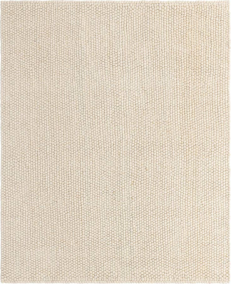 Detail image of 8' x 10' Felt Ball Wool Rug