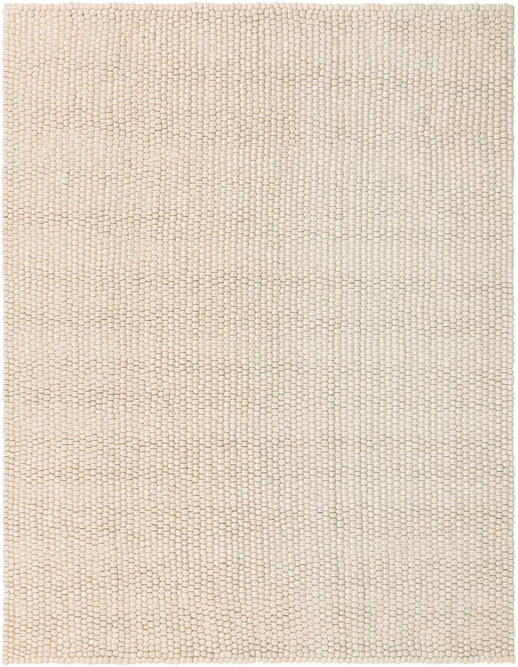 Detail image of 9' x 12' Hand Woven Felt Ball Wool Rug