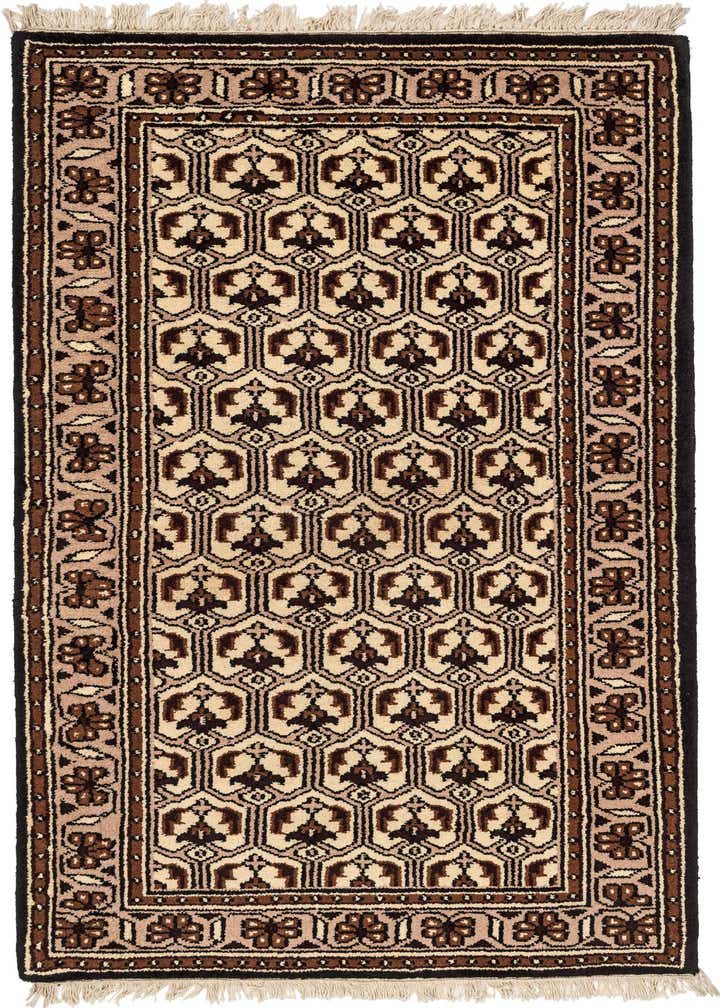3' x 5' 3 Hand Knotted Ferdos Wool Rug