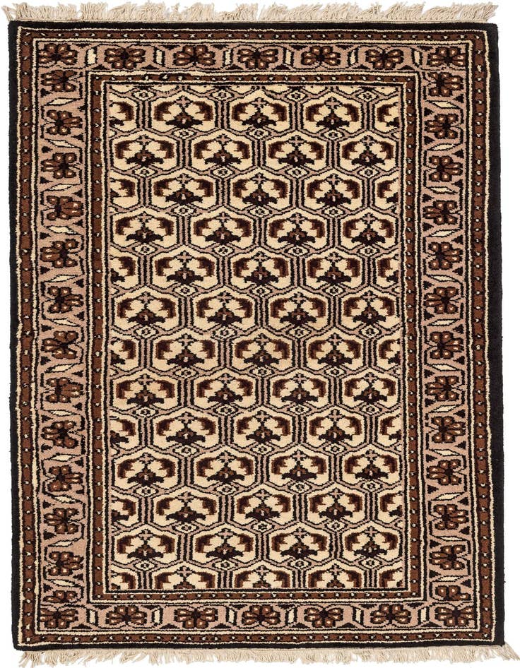Detail image of 3' x 5' 3 Hand Knotted Ferdos Wool Rug