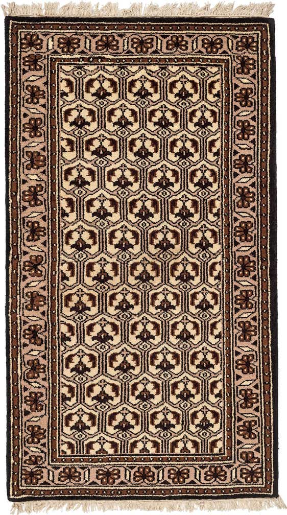 3' x 5' 3 Hand Knotted Ferdos Wool Rug