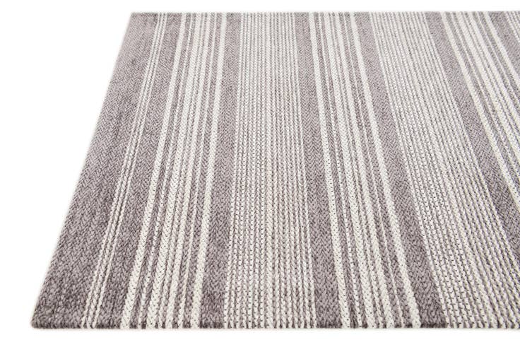 Detail image of 1' 10 x 2' 9 Flatweave Cotton Dhurrie Rug