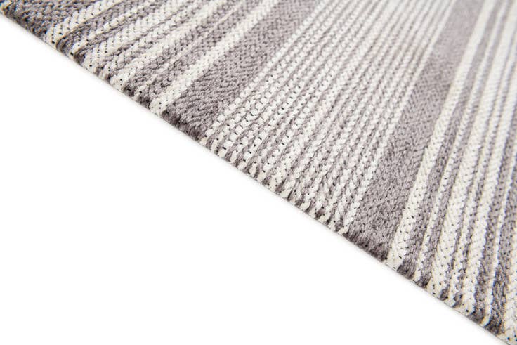 Detail image of 1' 10 x 2' 9 Flatweave Cotton Dhurrie Rug