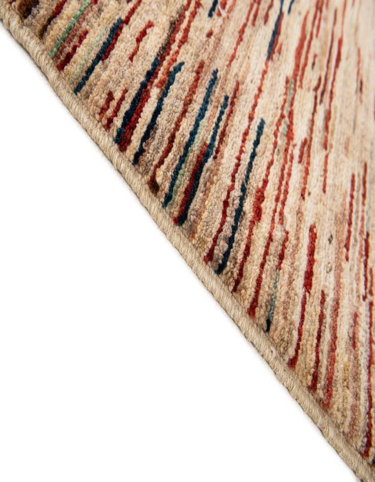 Detail image of 5' 1 x 6' 8  Hand Knotted Gabbeh Wool Rug