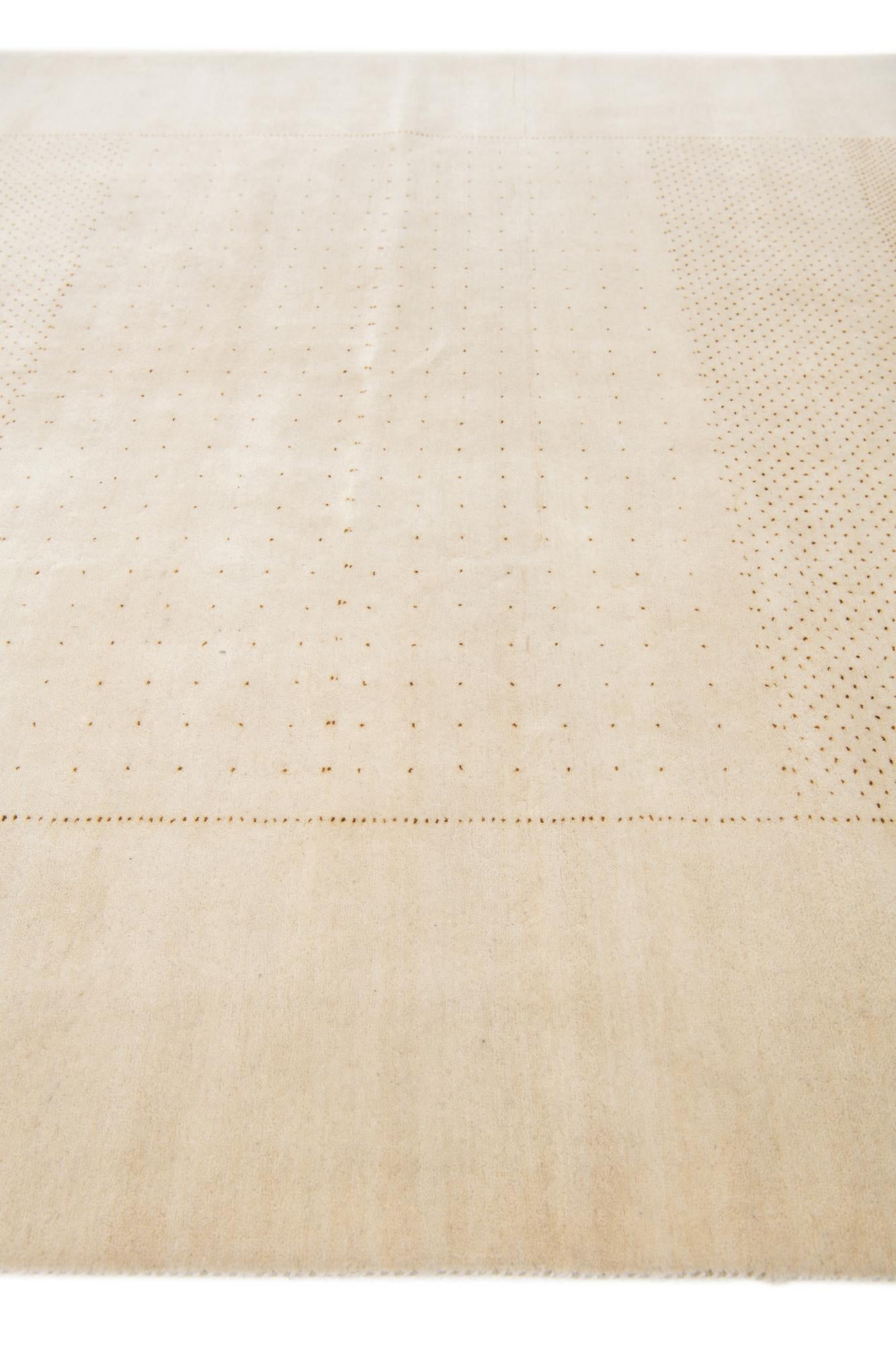 5' 8 x 7' 10 Hand Knotted Gabbeh Wool Rug